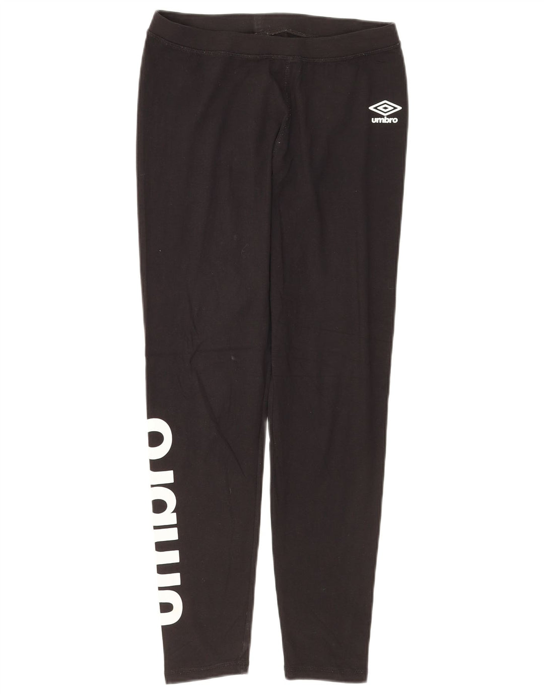 UMBRO Leggings crop pentru femei UK 12 Bumbac mediu negru