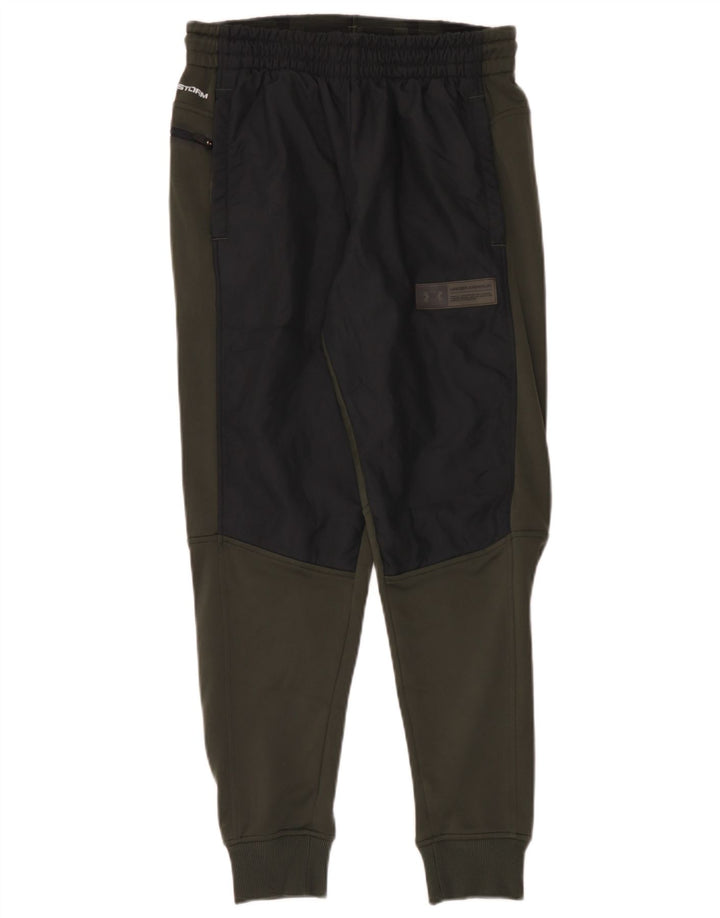 Pantaloni de trening pentru bărbați Under Armour Pantaloni de jogging Medium Khaki Colorblock
