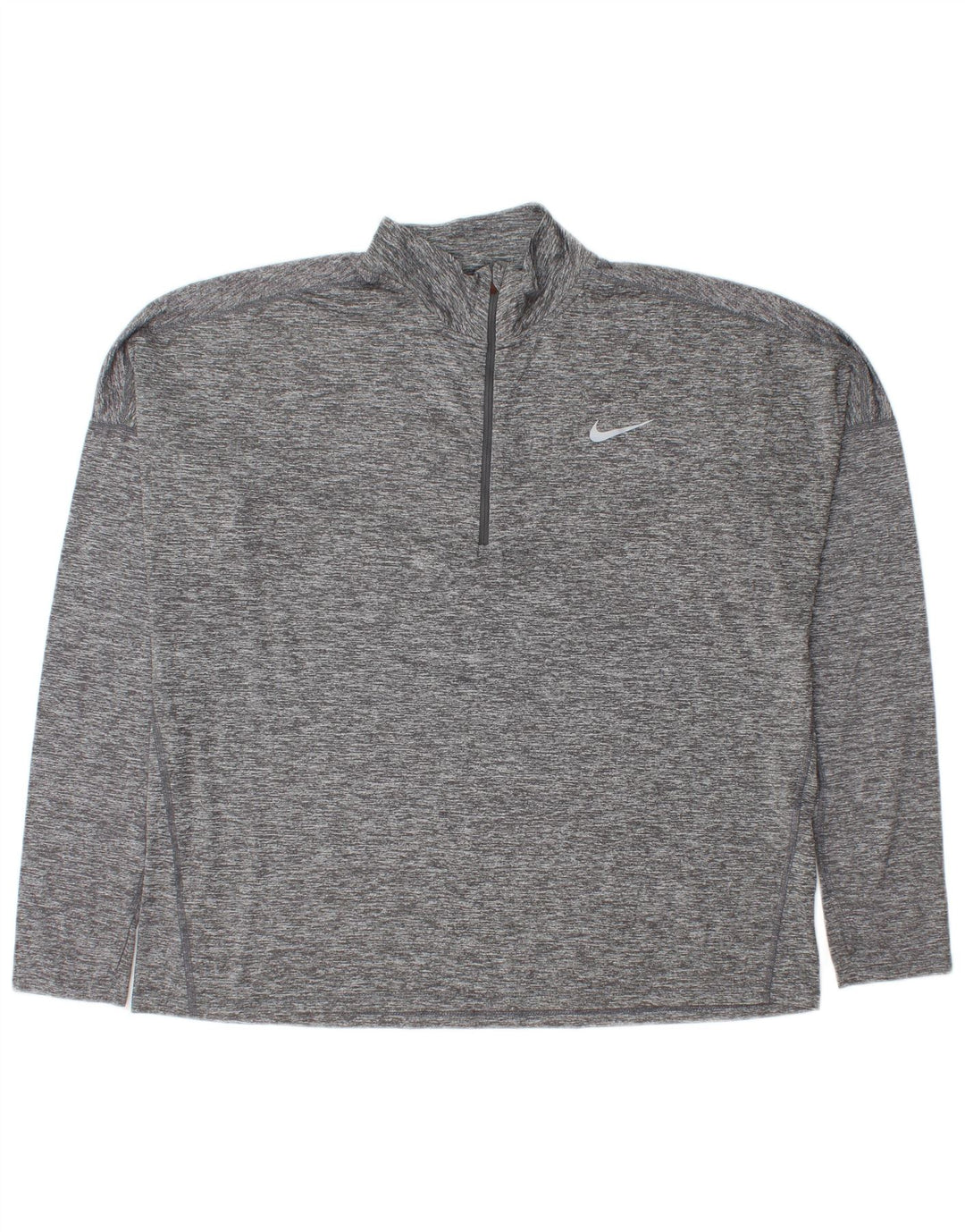 Top de trening Nike pentru bărbați, cu fermoar, cu gât, XL, poliester stricat