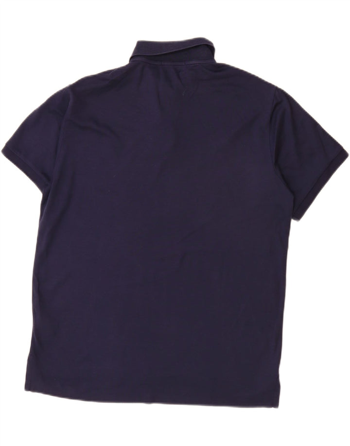 POLO RALPH LAUREN Cămașă polo personalizată pentru bărbați, bumbac, albastru bleumarin