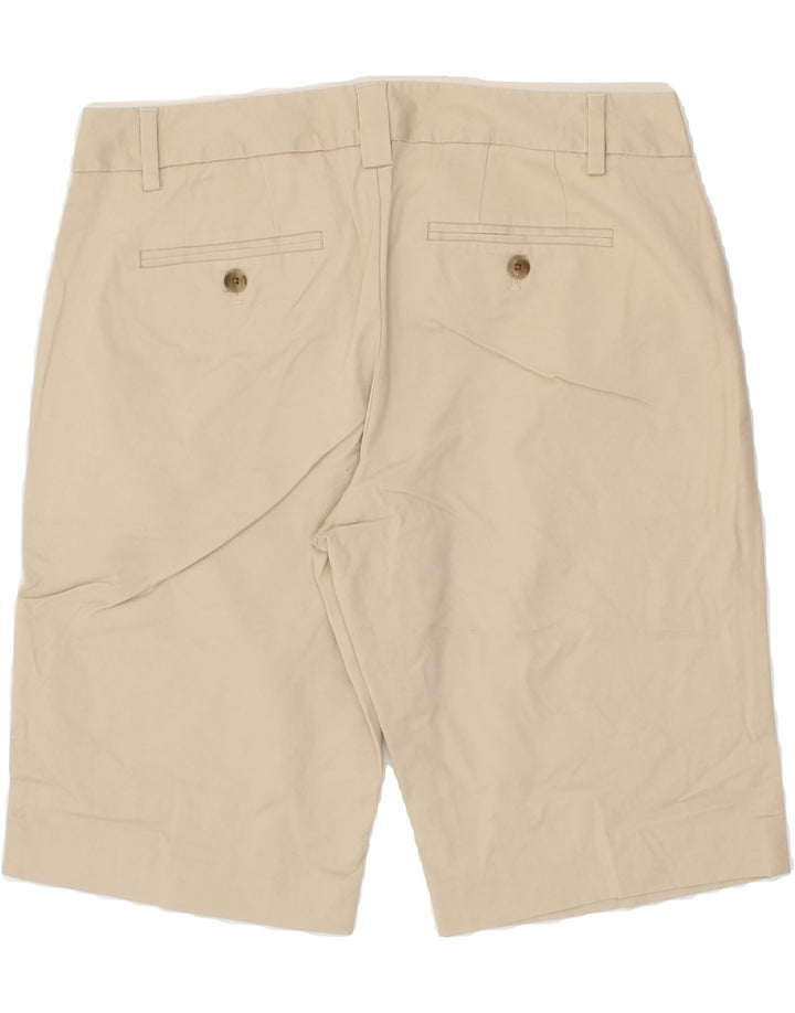 EDDIE BAUER Womens Bermuda Shorts US 8 Medium W33 Beige Cotton Vintage Eddie Bauer and Second-Hand Eddie Bauer from Messina Hembry 