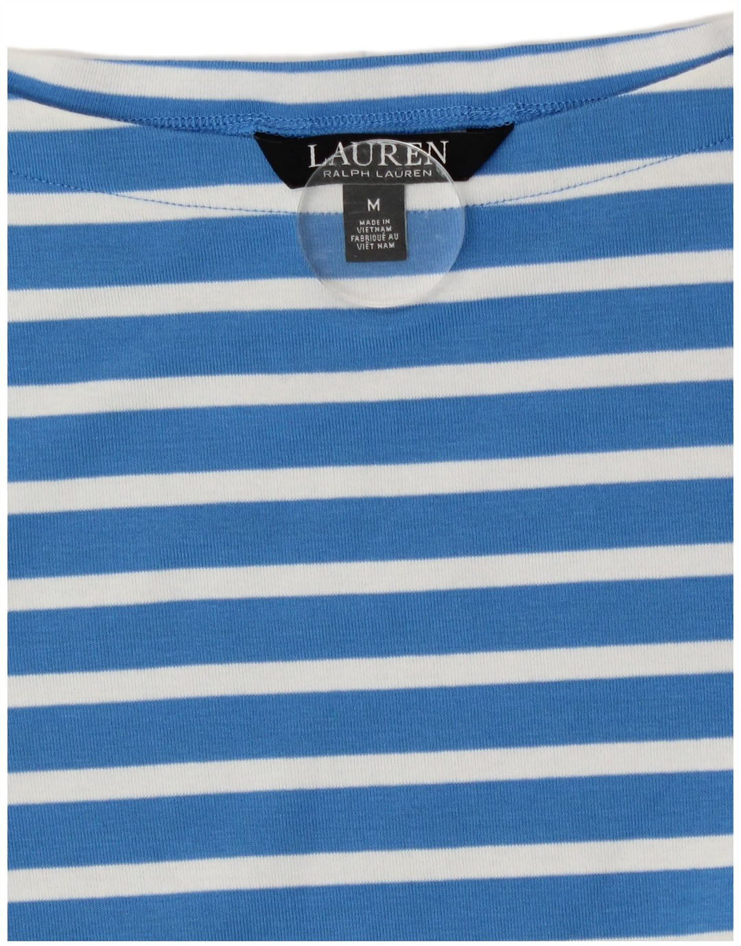 Tricou pentru femei Ralph Lauren Top UK 12 Medium Blue Bumbac
