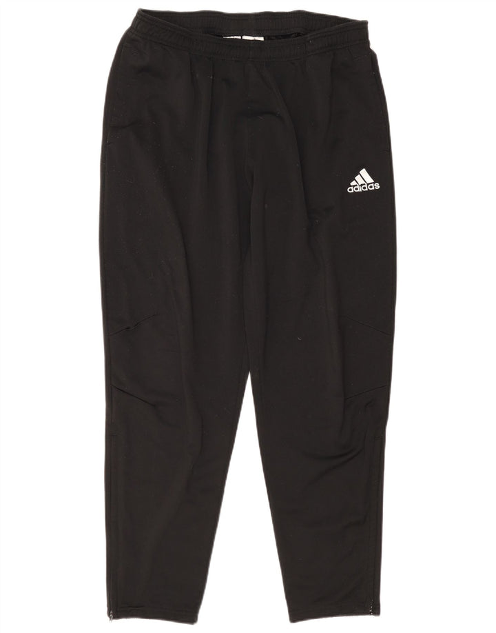 Pantaloni de trening Adidas pentru bărbați, mari, negru, poliester