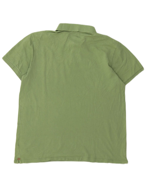 Tricou polo pentru bărbați Woolrich XL, bumbac verde