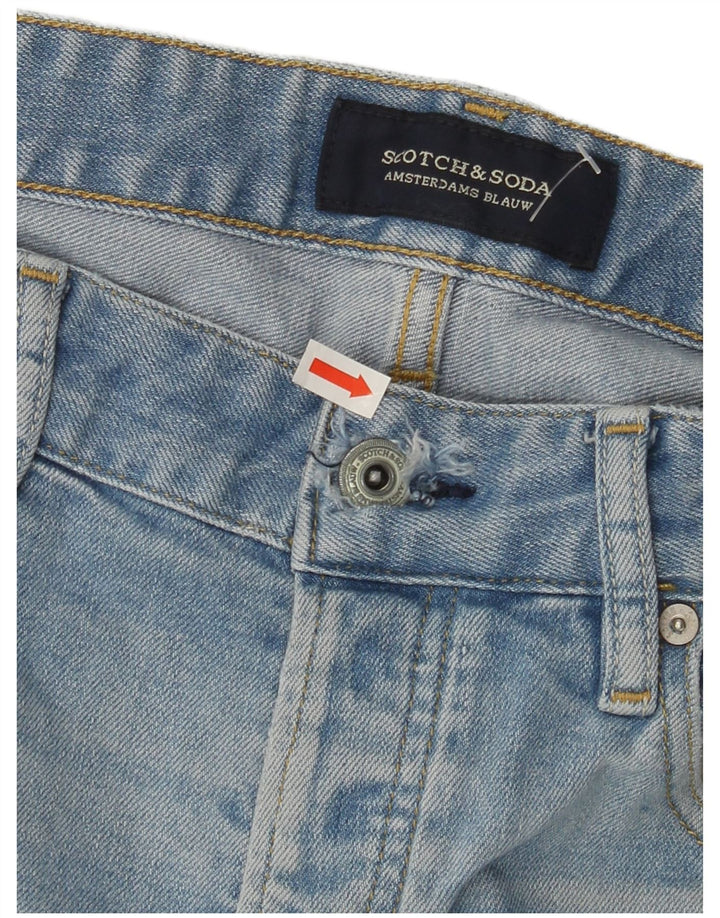 SCOTCH & SODA Blugi Ralston Slim pentru bărbați W31 L32 Albastru