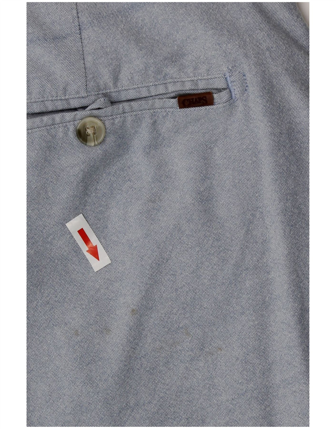 Pantaloni scurți chino pentru bărbați Chaps W38 XL, bumbac albastru