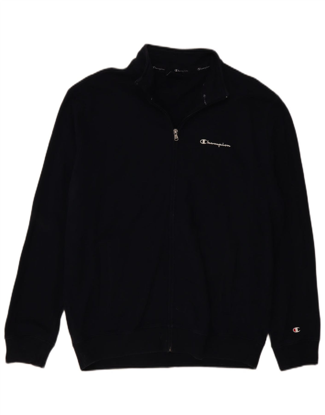 Jachetă de trening pentru bărbați CHAMPION XL, bumbac, albastru bleumarin