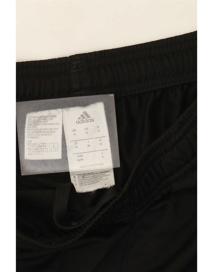 Pantaloni de trening Adidas pentru bărbați Joggeri poliester mediu negru