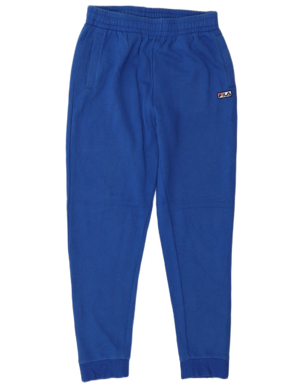 Pantaloni de trening Fila Barbati Joggeri Mici Bumbac Albastru