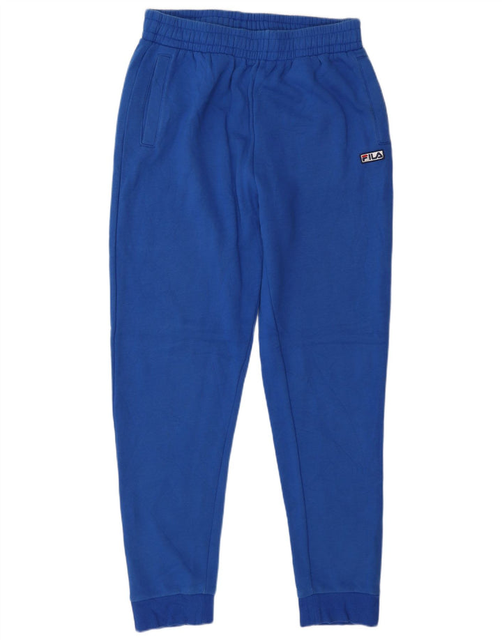 Pantaloni de trening Fila Barbati Joggeri Mici Bumbac Albastru