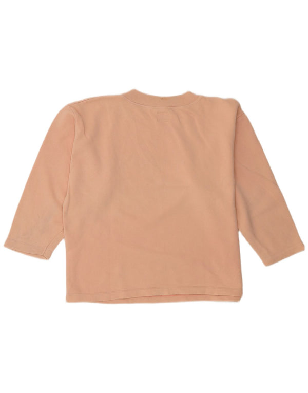 Pulover pentru femei Benetton Graphic Oversized Pulover UK 14 Roz mediu