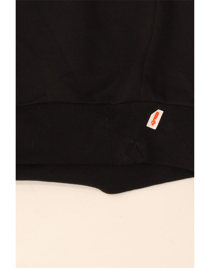 Pulover grafic pentru bărbați Puma XS bumbac negru