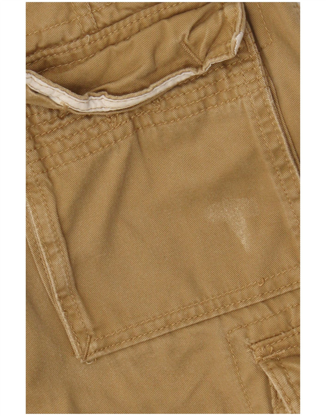 Pantaloni scurti cargo Superdry pentru bărbați, mici W29, bumbac, bej