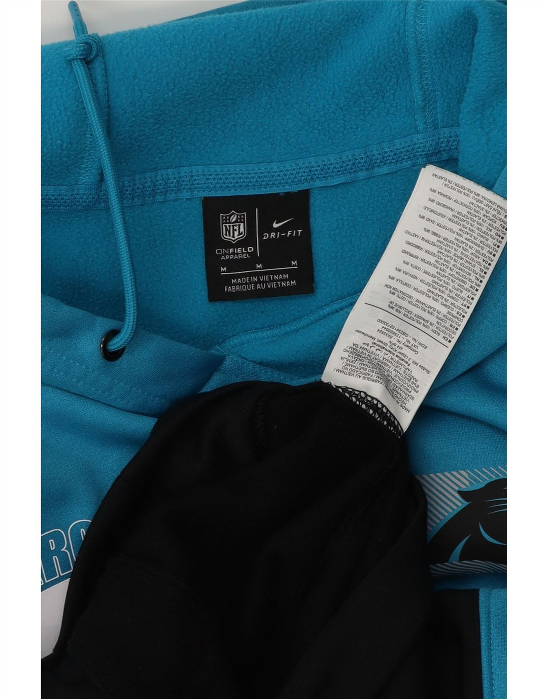 NFL TEAM APPAREL Hanorac pentru bărbați Carolina Panthers, albastru mediu