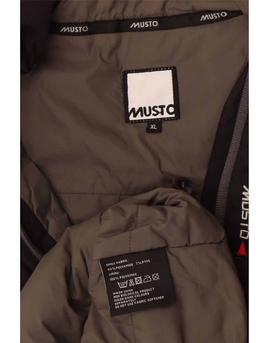 Musto Gilet Captusit pentru Barbati UK 42 XL Poliamida Neagra