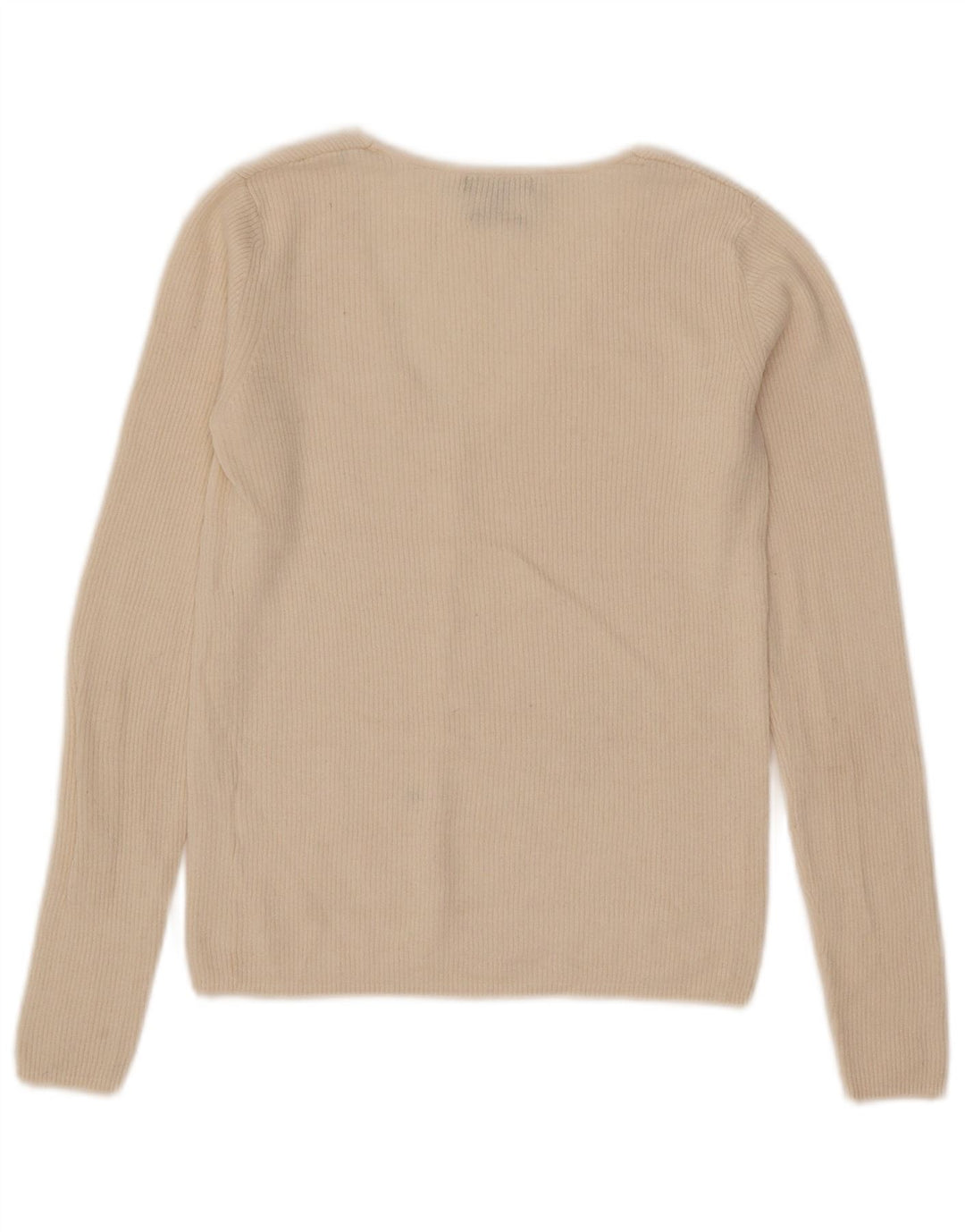 Pulover cardigan crop Massimo Dutti pentru femei UK 8 Small Off White