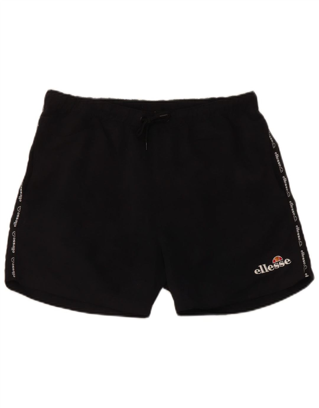 Pantaloni scurți de înot grafic pentru bărbați Ellesse, poliester negru mic
