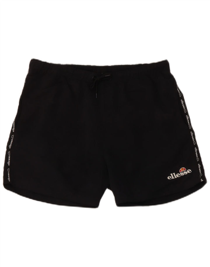 Pantaloni scurți de înot grafic pentru bărbați Ellesse, poliester negru mic