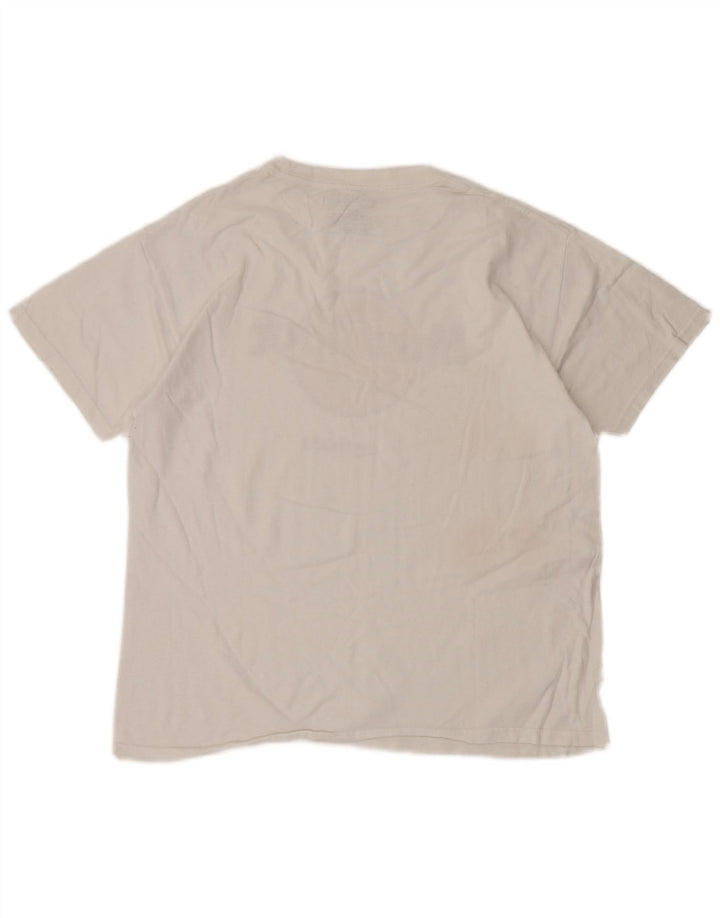 Tricou grafic Miami pentru femei Hard Rock Top UK 14 Bumbac alb mediu