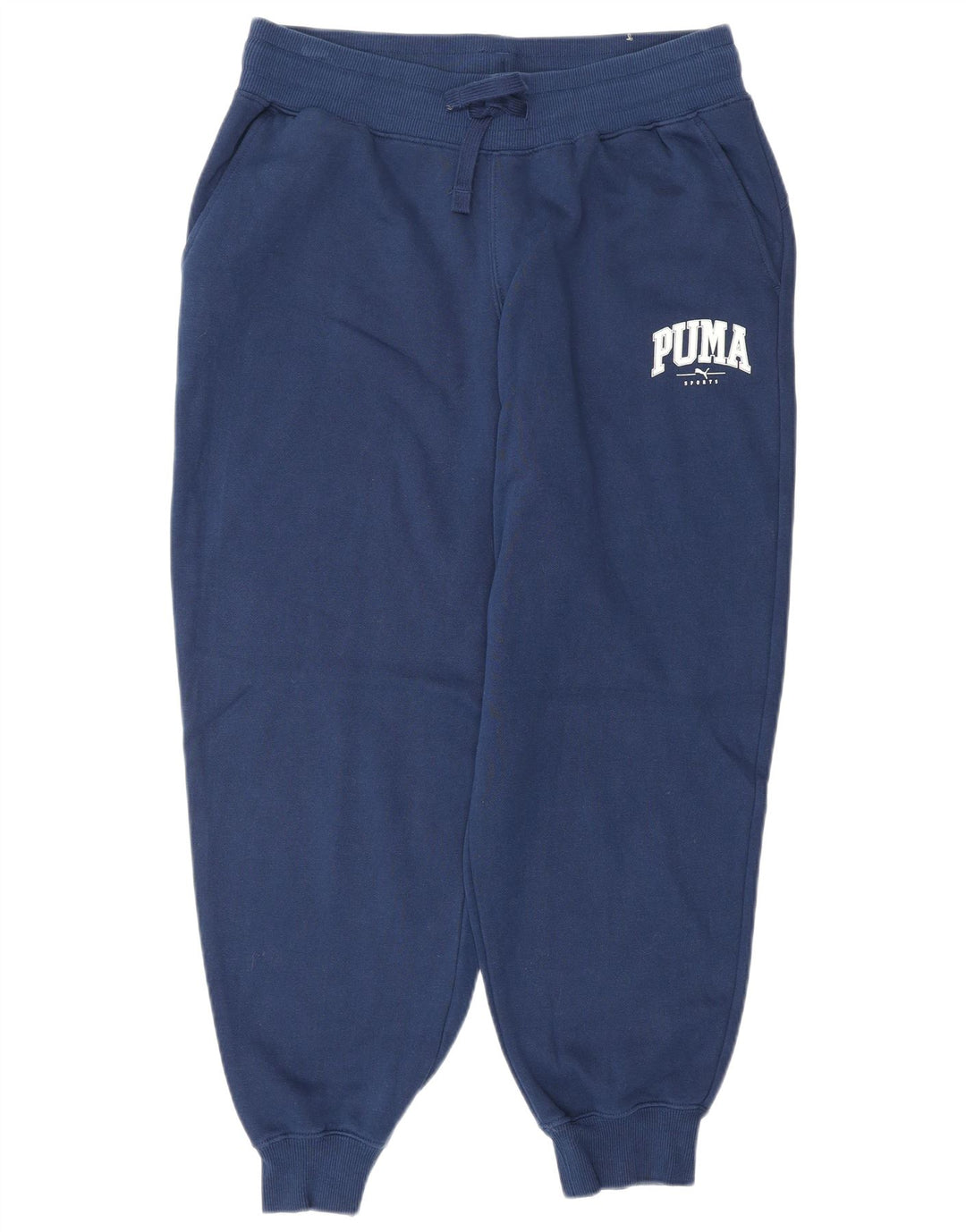 Pantaloni de trening grafic PUMA pentru bărbați Pantaloni de jogging, mediu, bleumarin, bumbac