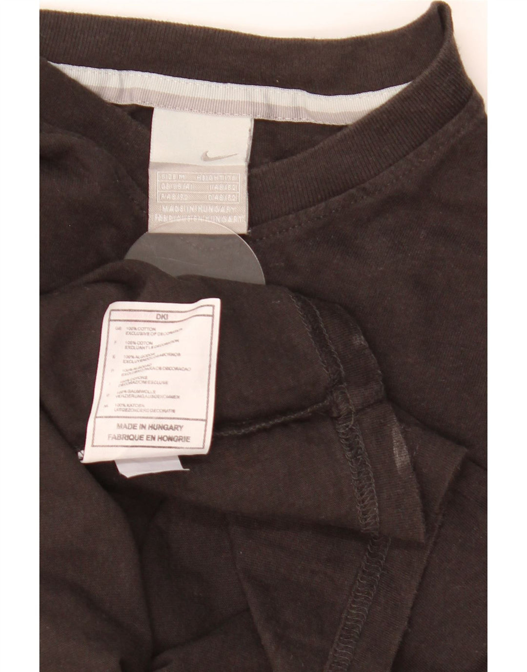 Tricou pentru bărbați Nike Top UK 39/41 Medium Black Bumbac