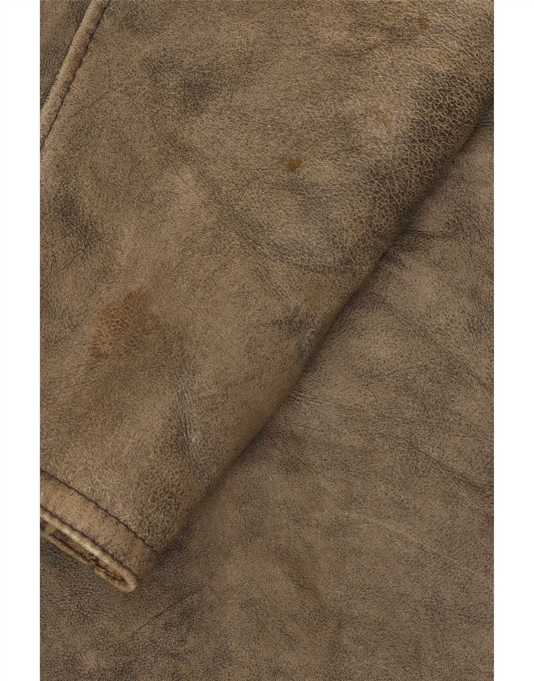Jachetă vintage pentru femei din shearling IT 46 Large Gri