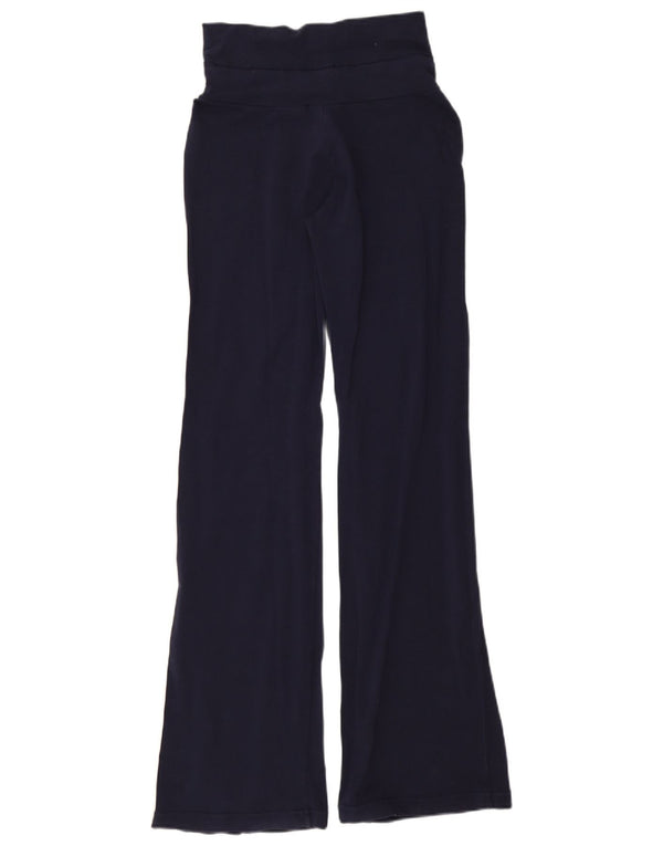 Pantaloni de trening Fila Flare pentru femei UK 10 mic Bumbac bleumarin