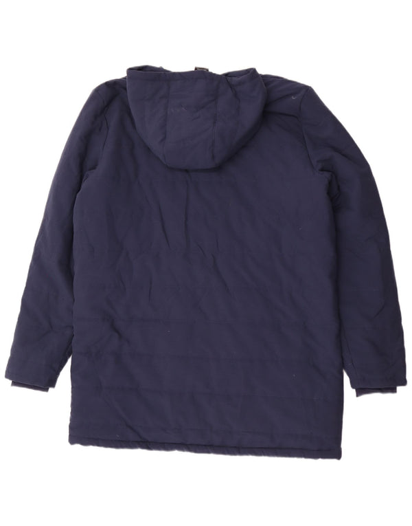 Palton căptușit cu glugă New Balance pentru bărbați Hampshire Cricket UK 42 XL bleumarin
