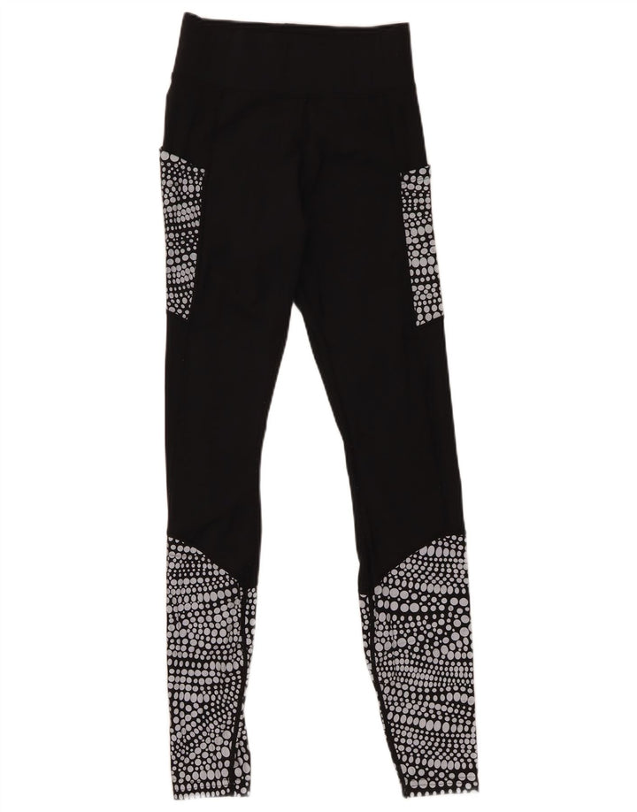 Leggings pentru femei Mountain Warehouse UK 6 XS Poliamidă cu pete negre