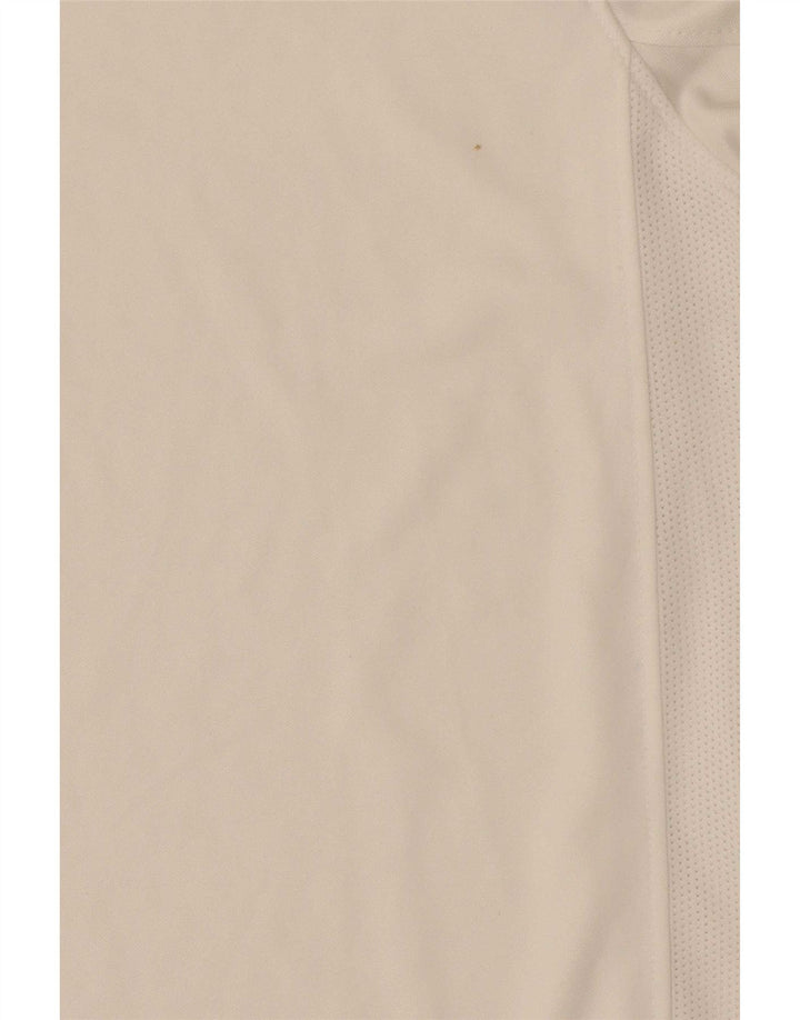 Tricou Nike Dri Fit pentru bărbați Top Medium Alb Poliester