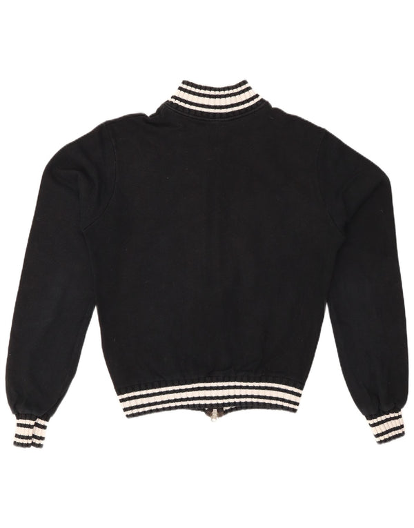 Jachetă de trening PUMA pentru femei UK 18 XL, bumbac negru