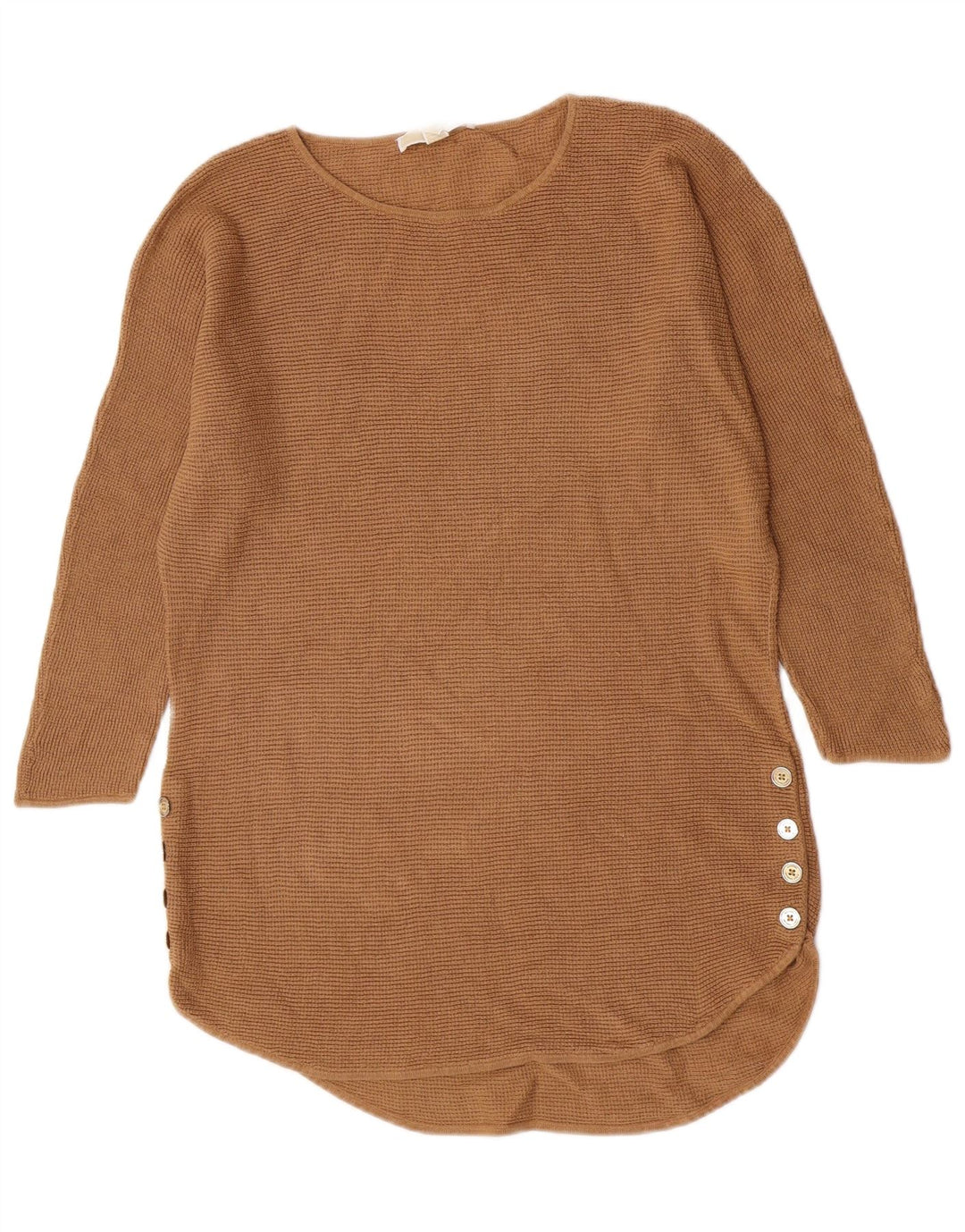 Pulover pentru femei Michael Kors cu gâtul barcă, UK 14 Medium Bej