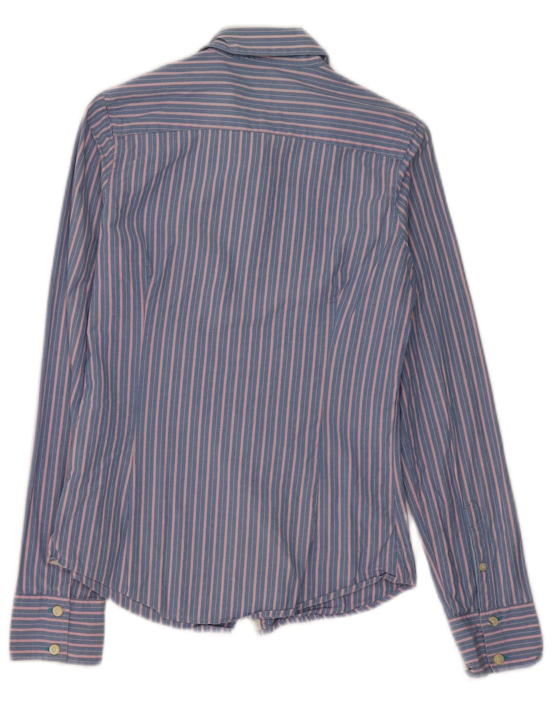 Cămașă Jack Wills pentru femei UK 8, bumbac cu dungi albastre mici