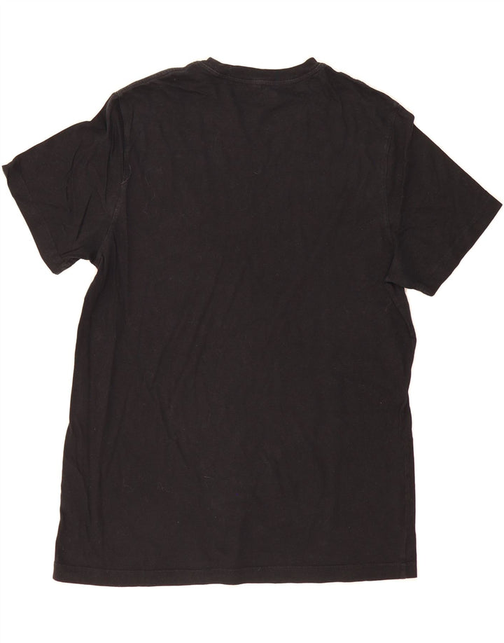 CHAMPION Mens Graphic T-Shirt Top Large Black Cotton Vintage Champion and Second-Hand Champion from Messina Hembry 