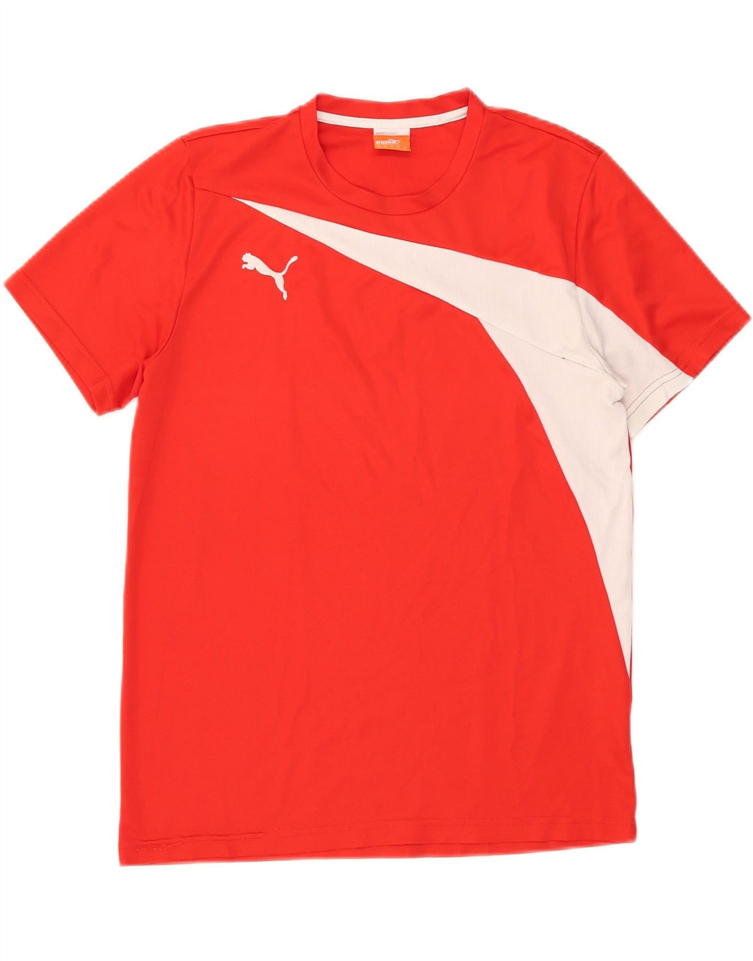 Tricou pentru bărbați Puma Top Medium Red Colorblock Poliester