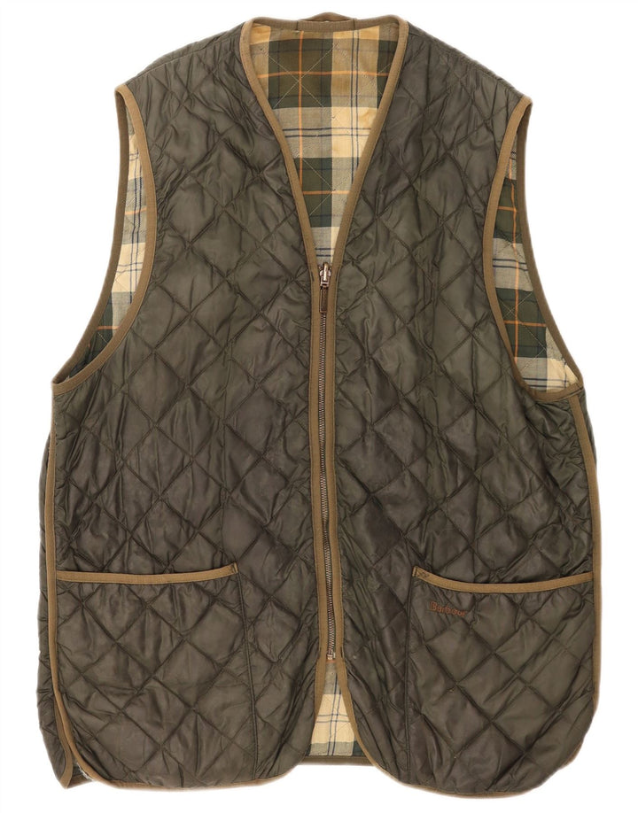 Barbour Gilet matlasat pentru bărbați UK 44 Large Khaki