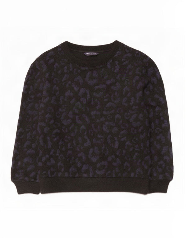 Pulover pentru femei Marks & Spencer cu decolteu cu barca UK 10 Mic Bleumarin