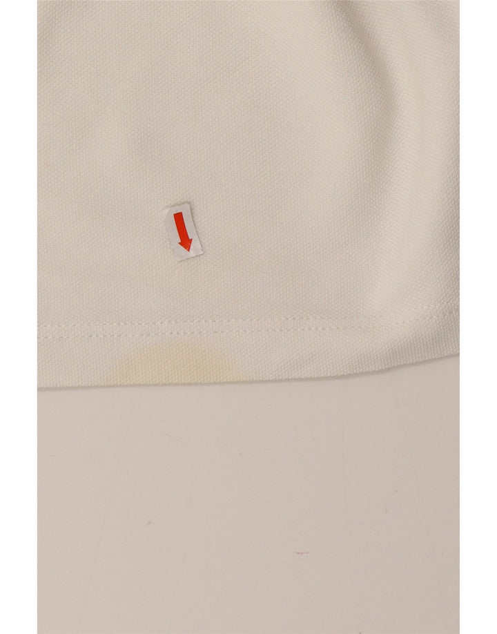 Cămașă polo NORTH SAILS pentru bărbați, bumbac color bloc alb 2XL