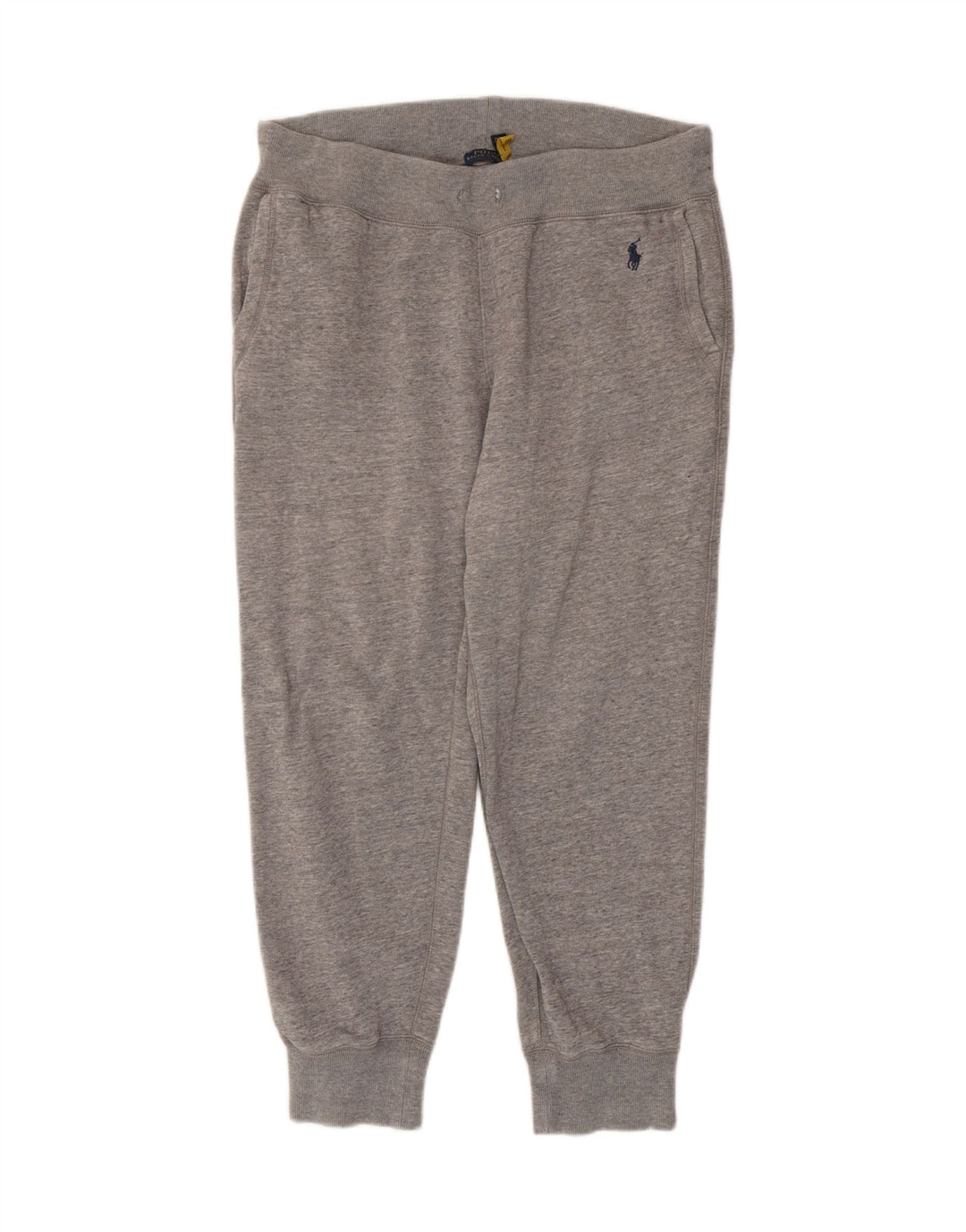 RALPH LAUREN Mens Tracksuit Trousers Joggers Medium  Grey Cotton