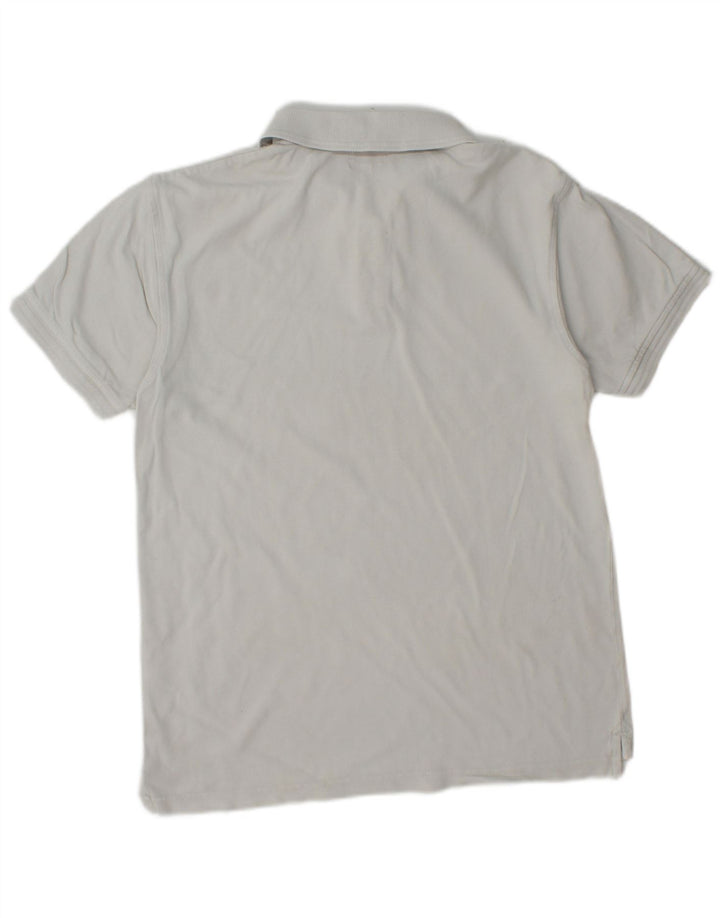 Cămașă polo LEVI'S pentru bărbați, mic, alb, din bumbac color bloc