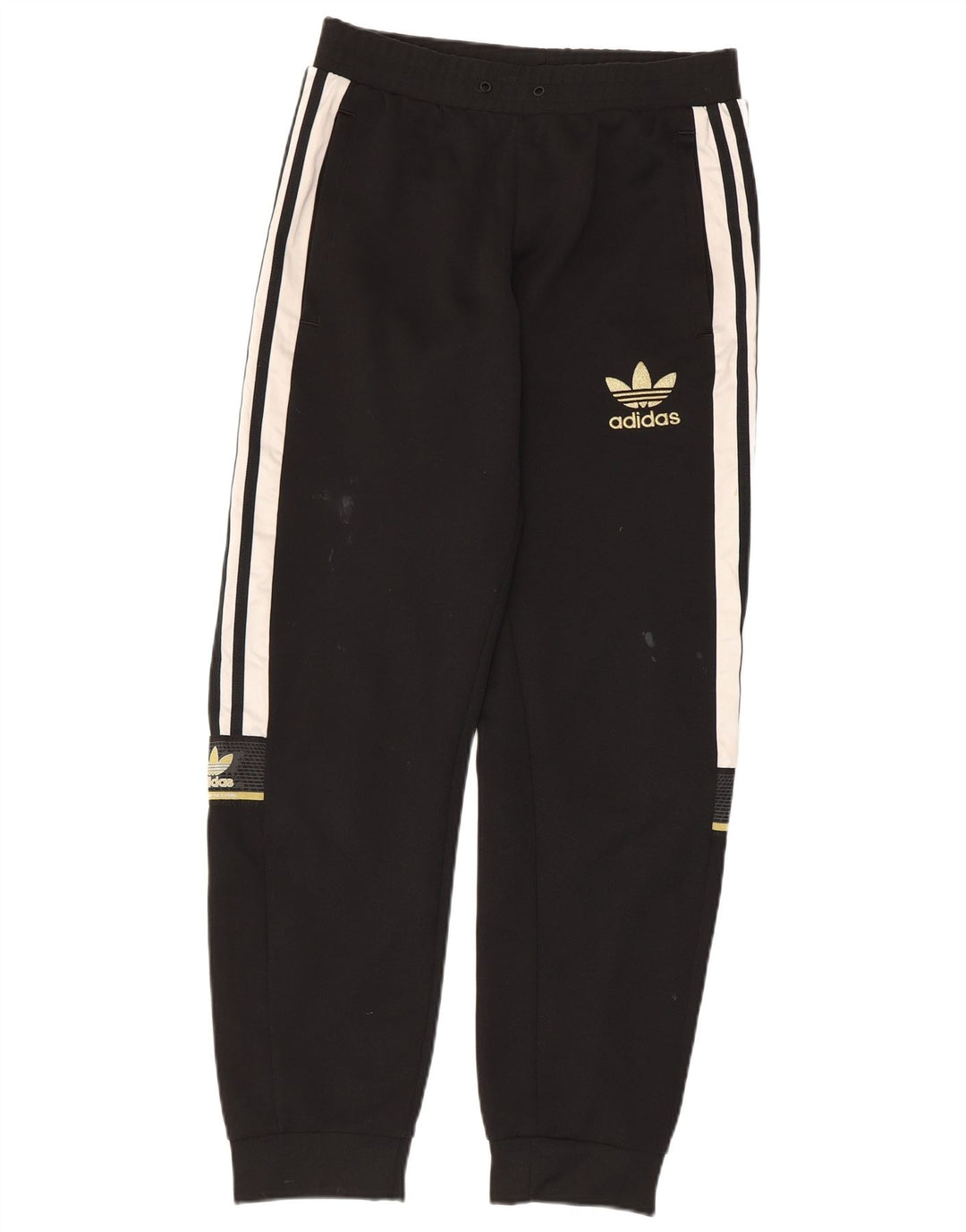 Pantaloni de trening pentru bărbați ADIDAS Pantaloni de jogging Mici Poliester negru
