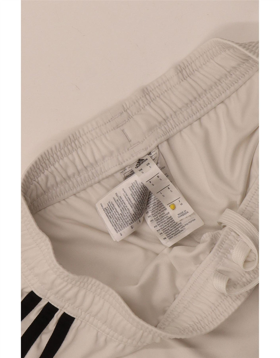 Pantaloni scurți sport Juventus pentru bărbați Adidas Mic, alb, poliester
