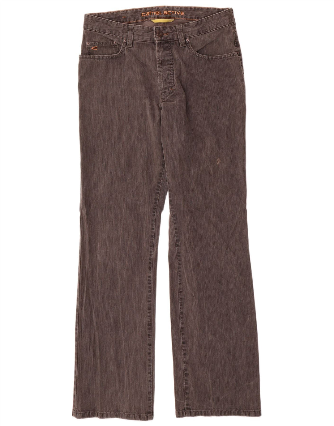 Pantaloni casual pentru bărbați Camel Active Bootcut L34 L34 bumbac gri
