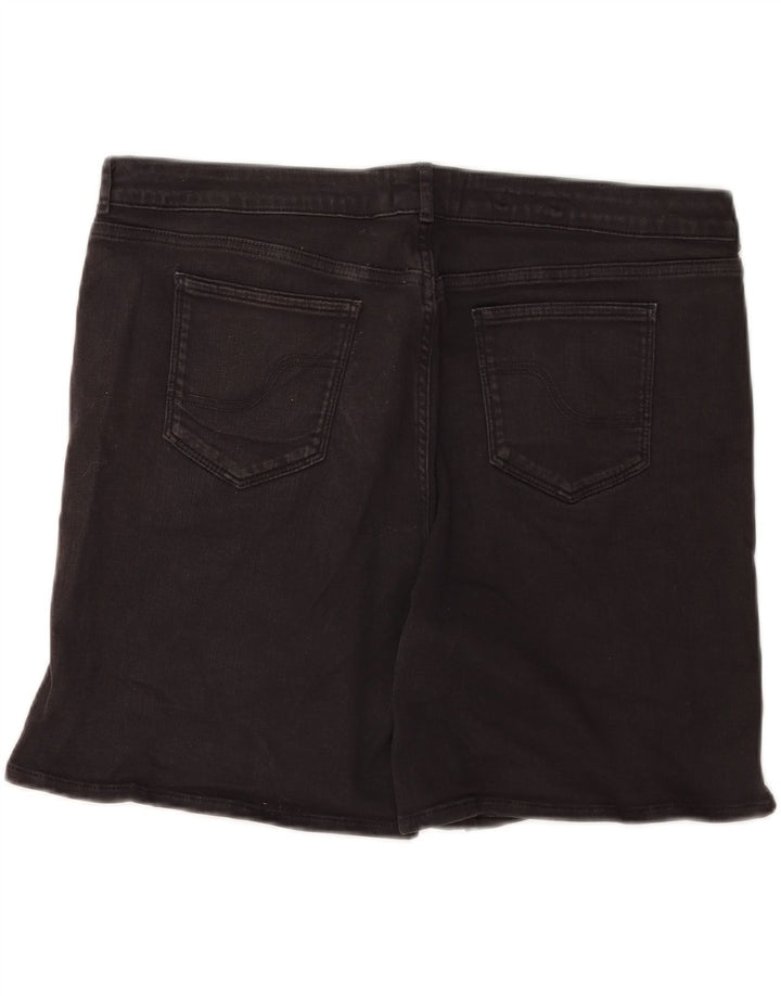 Pantaloni scurți din denim pentru femei Fat Face UK 16 Large W38 Bumbac negru