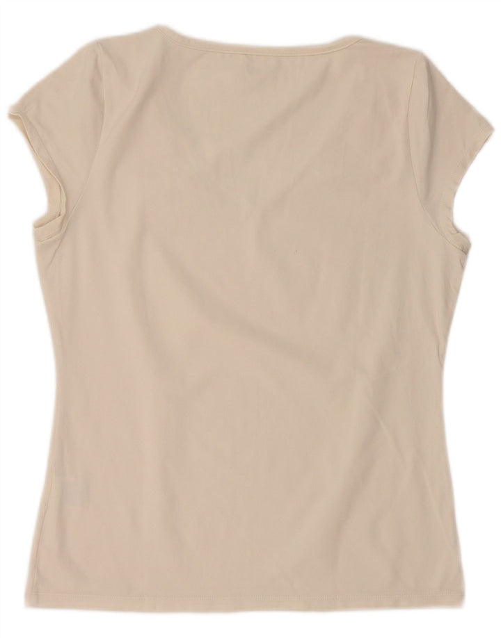 Tricou pentru femei FILA Top UK 16 Large din nailon alb