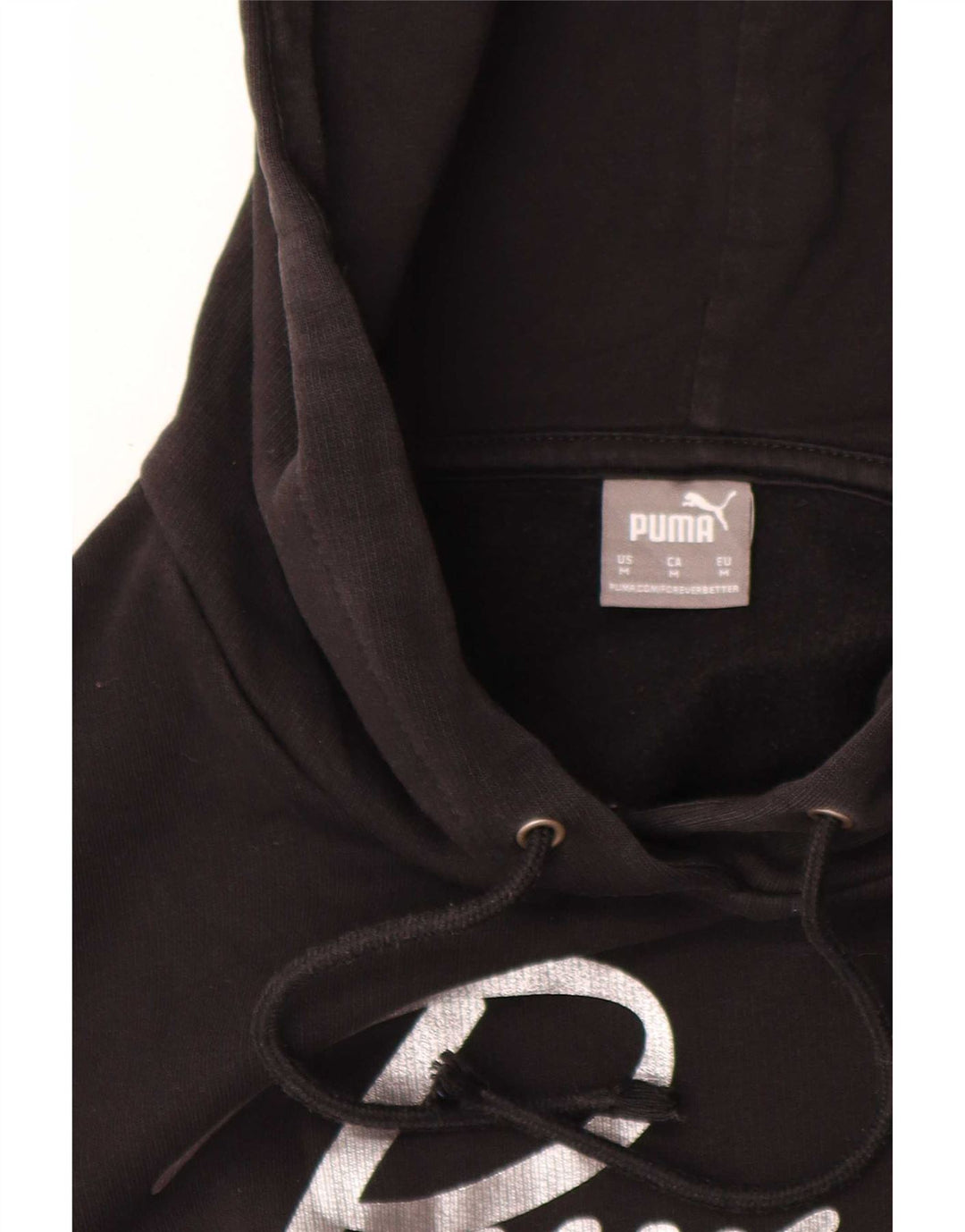 Pulover pentru bărbați Puma Graphic Hoodie, mediu negru