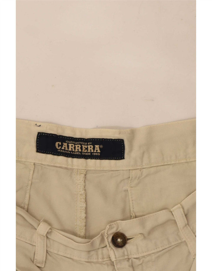 Pantaloni scurți chino pentru bărbați Carrera W32 Bej mediu