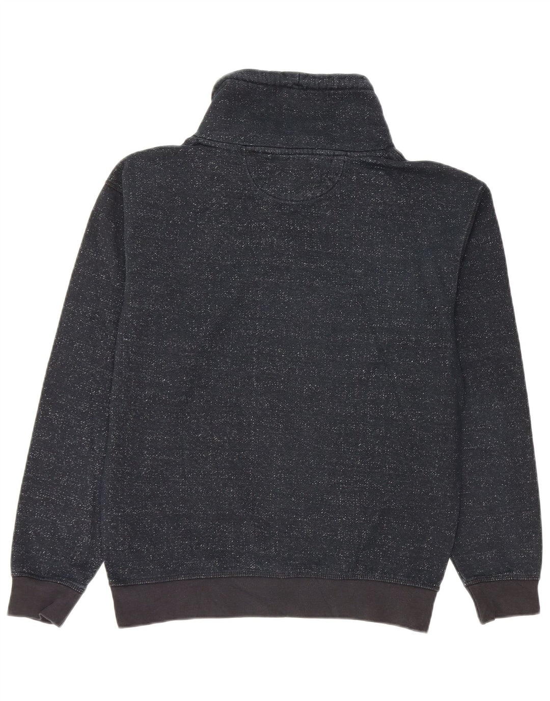 Pulover pentru bărbați Zara Pulover mic, albastru bleumarin, bumbac cu pete