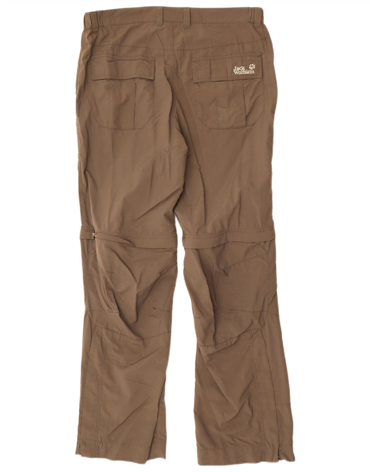 Jack Wolfskin Pantaloni casual drepti pentru bărbați W36 L33 poliamidă bej