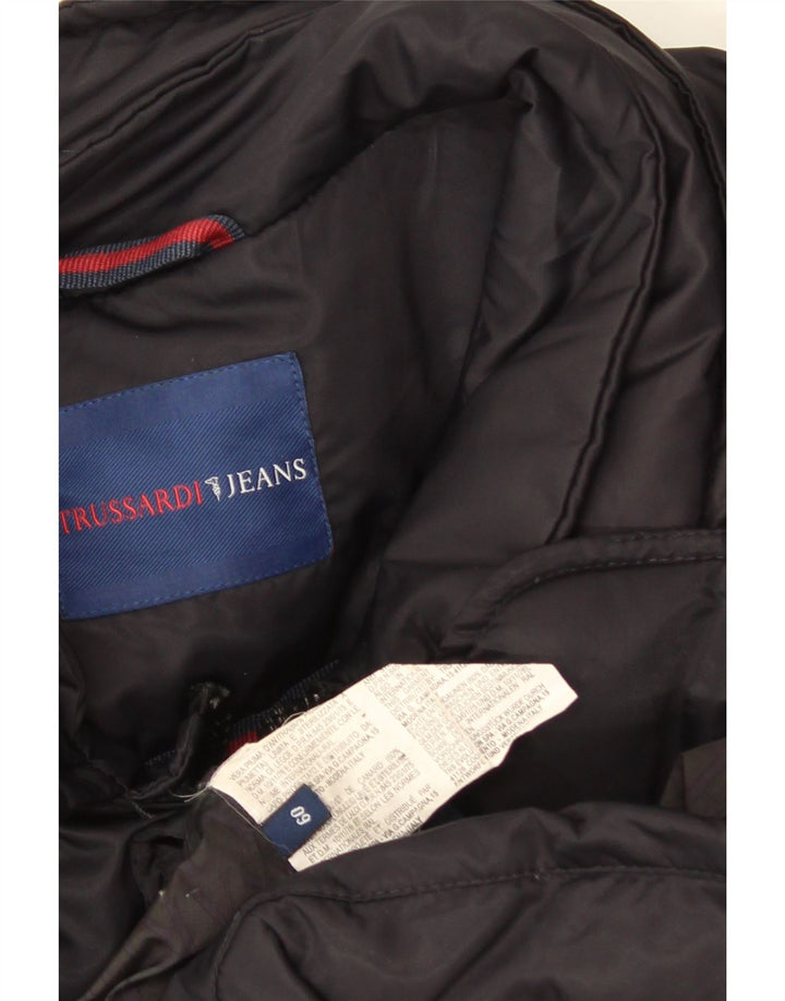 Jachetă căptușită pentru bărbați TRUSSARDI JEANS IT 60 5XL Bleumarin